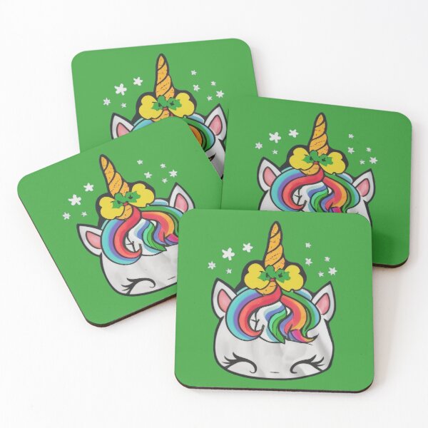 Item preview, Cute Unicorn Face St Patricks Day  designed and sold by MindFrank.