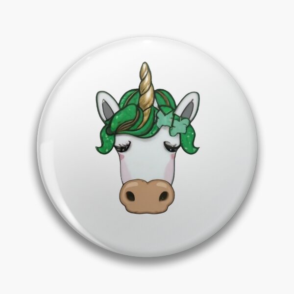 Item preview, Unicorn Face St Patricks Day  designed and sold by MindFrank.