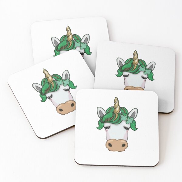 Item preview, Unicorn Face St Patricks Day  designed and sold by MindFrank.