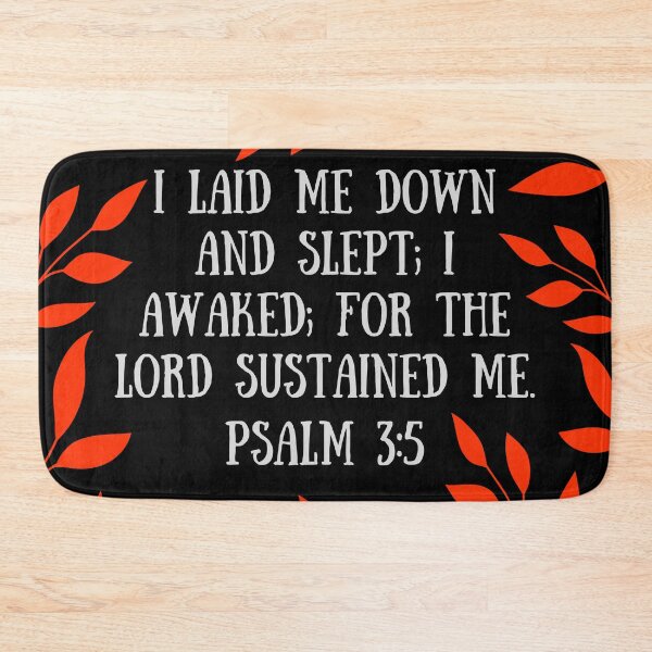Item preview, Faith in God, Psalm, 3:5 designed and sold by MoriaStore.