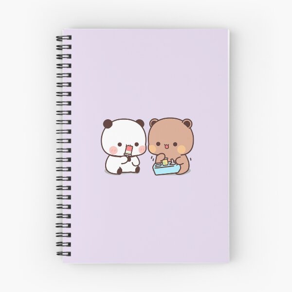 Item preview, Bubu and Dudu Ice cream | Cute Bear Couple | Panda Yier | Bubu Brownie Bear designed and sold by valeriehsin.