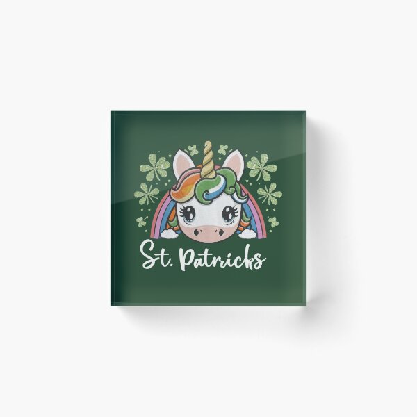 Item preview, Cute Unicorn Face St Patricks Day  designed and sold by MindFrank.