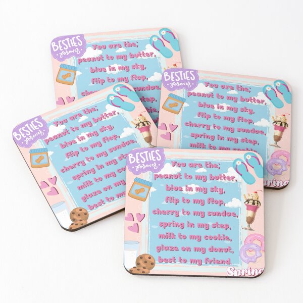 Item preview, Besties Forever, With All The Sweet Stuff designed and sold by Fhfarms.