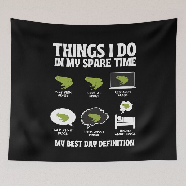Item preview, Things I do in my share time frog lover  designed and sold by Kawabijutsu21.