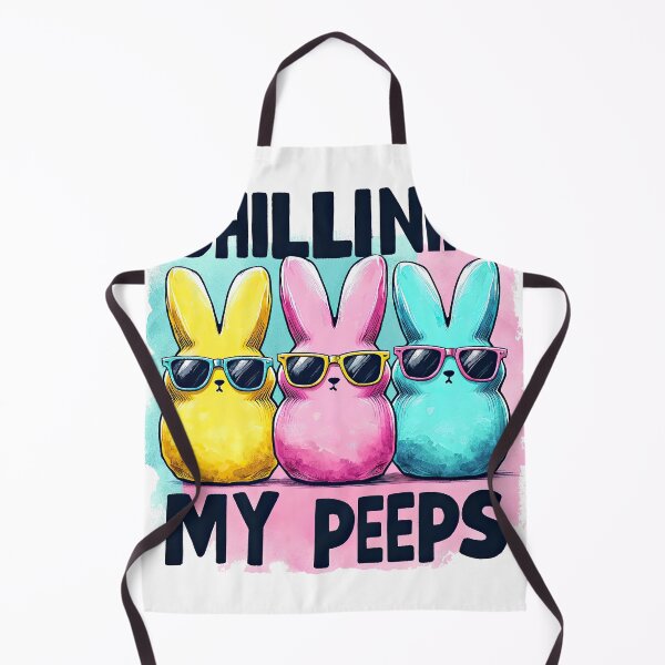 Item preview, Funny Chillin With My Peeps Easter Bunny Hanging Tee designed and sold by MAPDDesigns.