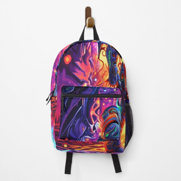 Item preview, Mecha with lightsaber huichol art designed and sold by Atelier-Arcano.