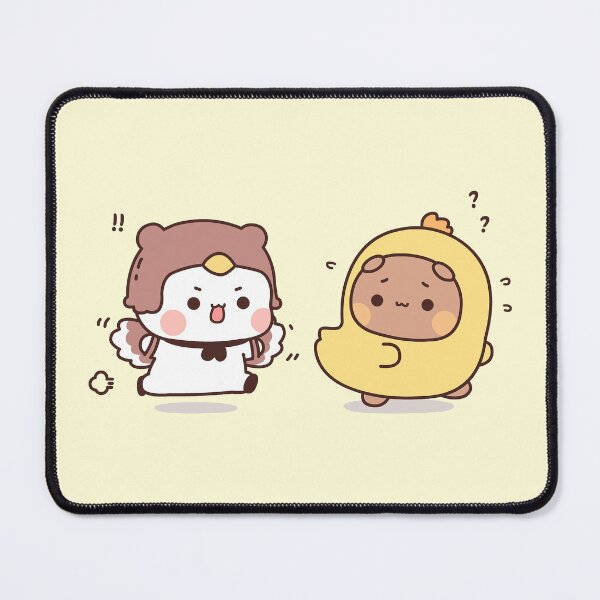 Item preview, Bubu and Dudu Chasing | Cute Bear Couple | Panda Yier | Bubu Brownie Bear designed and sold by valeriehsin.