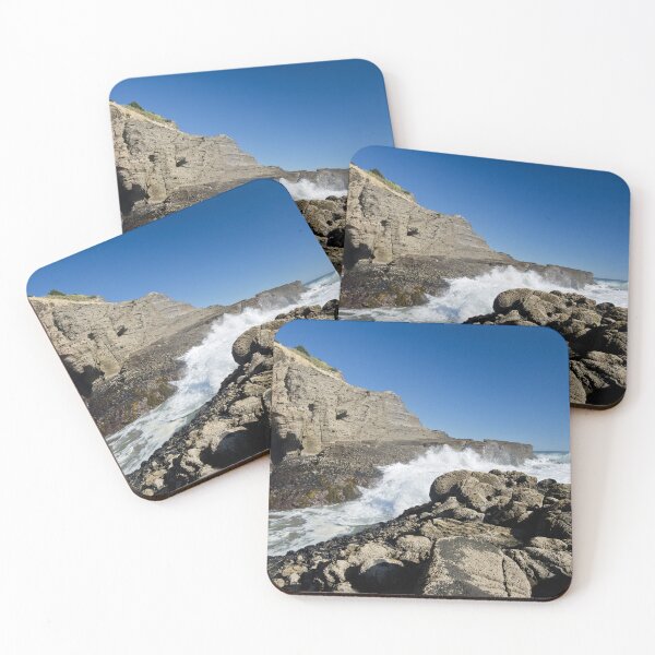 Item preview, Waves crashing over rocks designed and sold by Keats68.