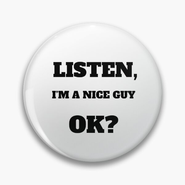 Item preview, Nice Guy designed and sold by KatQat.