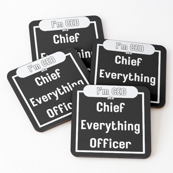 Item preview, CEO aka Chief Everything Officer designed and sold by mentokc.