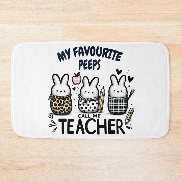 Item preview, Funny Teaching My Favorite Peeps Easter Day Teacher T-Shirt designed and sold by MAPDDesigns.