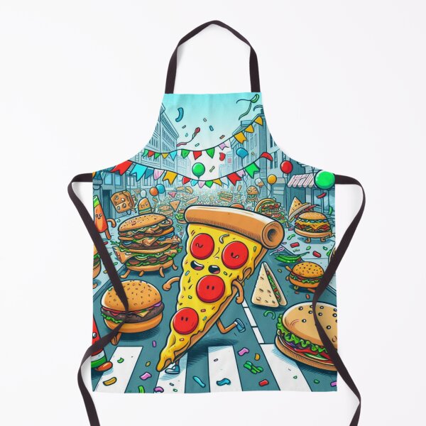 Item preview, **Festive Foodie Street - A Colorful Culinary Carnival!** designed and sold by Wonderall.