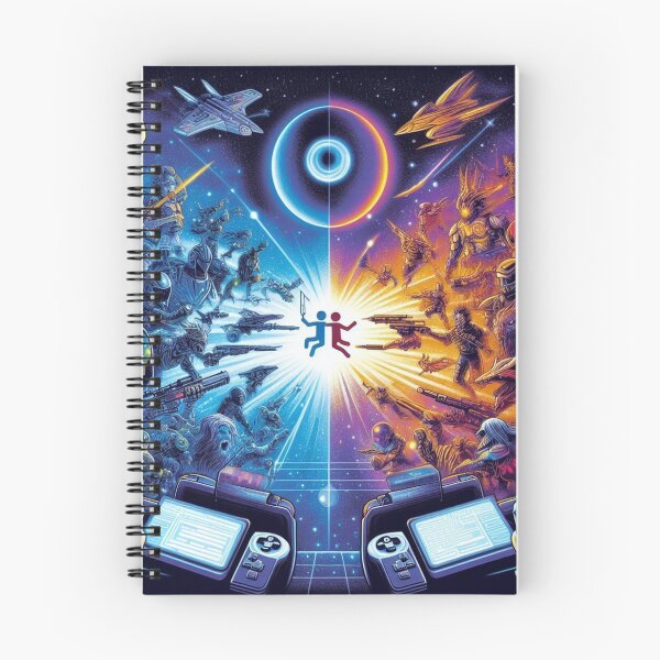 Item preview, Galactic Battle Royale - A Cosmic Dance of Warriors designed and sold by Wonderall.