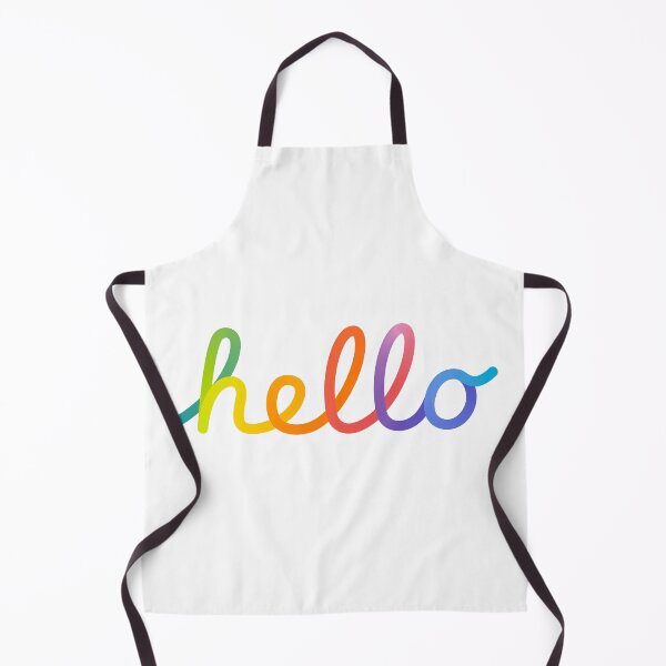 Item preview, hello colorful apple designed and sold by artsetperu.