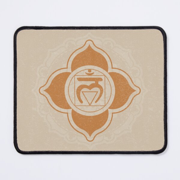 Item preview, Root Chakra Mandala - Dove + Rust designed and sold by Irene Estelle.