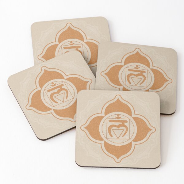 Item preview, Root Chakra Mandala - Dove + Rust designed and sold by Irene Estelle.