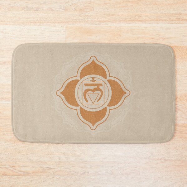 Item preview, Root Chakra Mandala - Dove + Rust designed and sold by Irene Estelle.