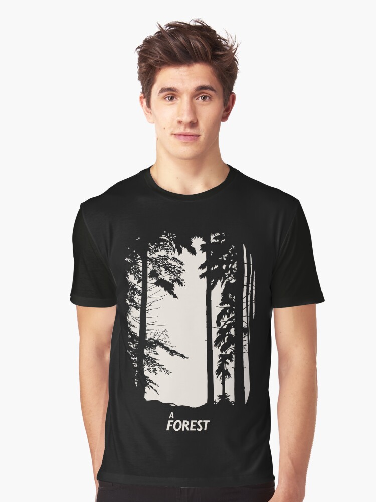 Thumbnail 1 von 5, Grafik T-Shirt, Die Heilung eines Waldes designt und verkauft von LapinMagnetik.