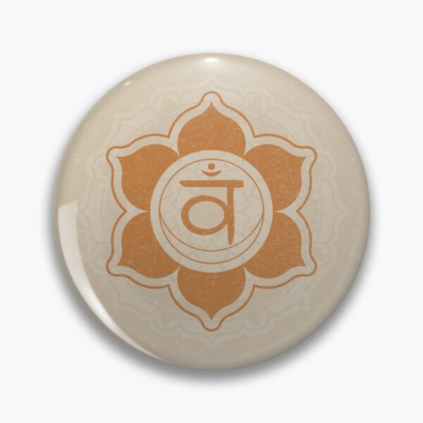 Item preview, Sacral Chakra Mandala - Dove + Rust designed and sold by Irene Estelle.