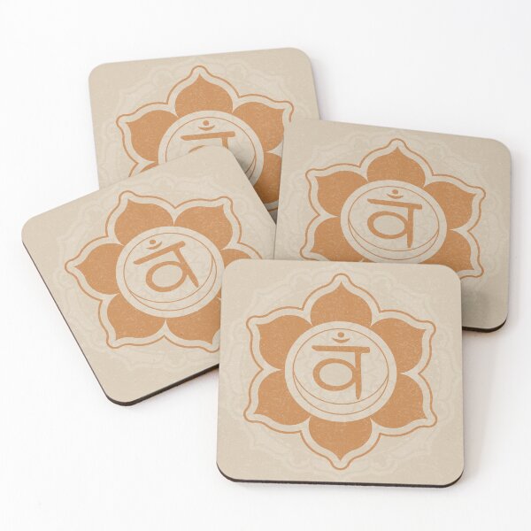 Item preview, Sacral Chakra Mandala - Dove + Rust designed and sold by Irene Estelle.