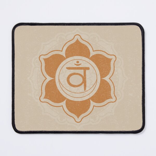 Item preview, Sacral Chakra Mandala - Dove + Rust designed and sold by Irene Estelle.