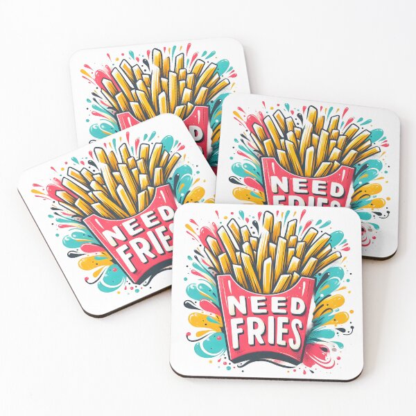 Item preview, French Fries, Belgian Fries designed and sold by TrueArtVibes.