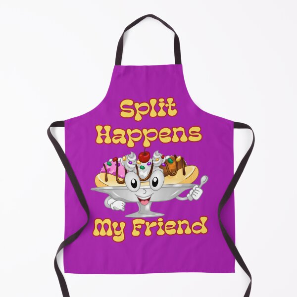 Item preview, Split Happens My Friend: Funny Banana Split Pun designed and sold by JoyOfHopeStore.