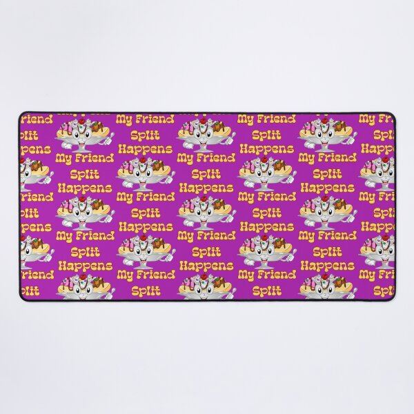 Item preview, Split Happens My Friend: Funny Banana Split Pun designed and sold by JoyOfHopeStore.