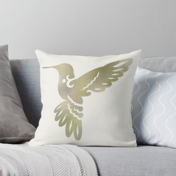 Item preview, Hummingbird Silhouette with Green Blur designed and sold by Bekah Grace.