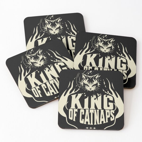 Item preview, King of Catnaps: Master of Siestas T-Shirt designed and sold by mentokc.