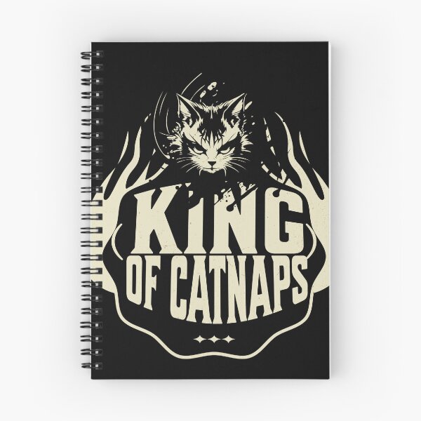 Item preview, King of Catnaps: Master of Siestas T-Shirt designed and sold by mentokc.