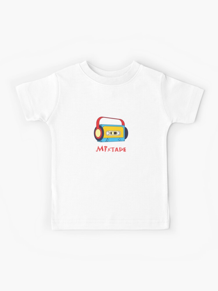 Tee-shirt enfant cassette 80s rétro