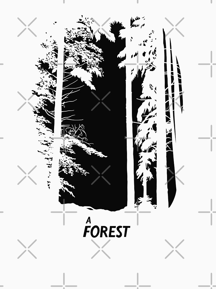 Thumbnail 7 of 7, Essential T-Shirt, The Cure A Forest reverse designed and sold by LapinMagnetik.