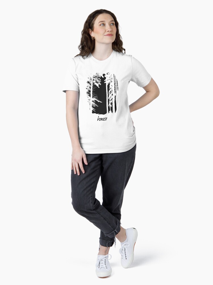 Thumbnail 4 of 7, Essential T-Shirt, The Cure A Forest reverse designed and sold by LapinMagnetik.
