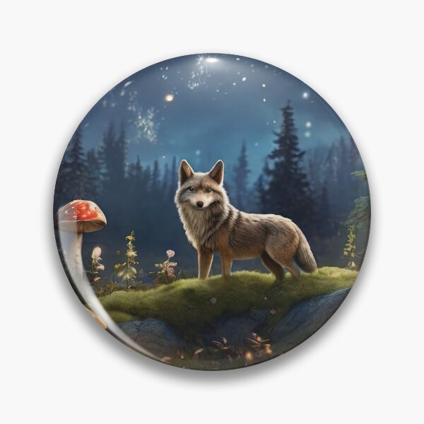 Item preview, Forest Wolf 01 designed and sold by Nonthaphat Leelayuwattnakul.