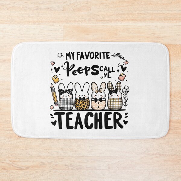 Item preview, Funny Teaching My Favorite Peeps Easter Day Teacher T-Shirt designed and sold by MAPDDesigns.