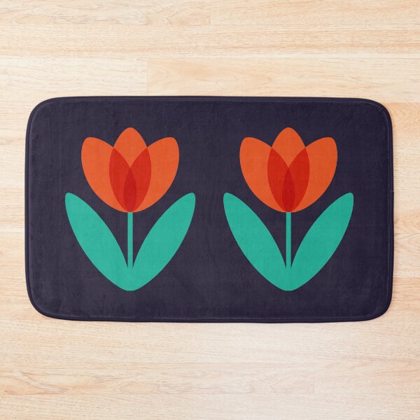 Item preview, Red Tulip in Midnight by Suzie London designed and sold by SuzieLondon.