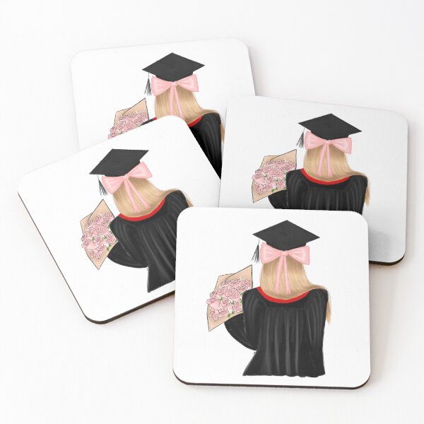 Artikelvorschau, Kokette Studentin mit blonden Haaren und rosa Rosen entworfen und verkauft von SMillustrations.