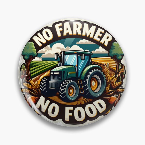 Item preview, NO FARMER NO FOOD designed and sold by iPreet-fx.