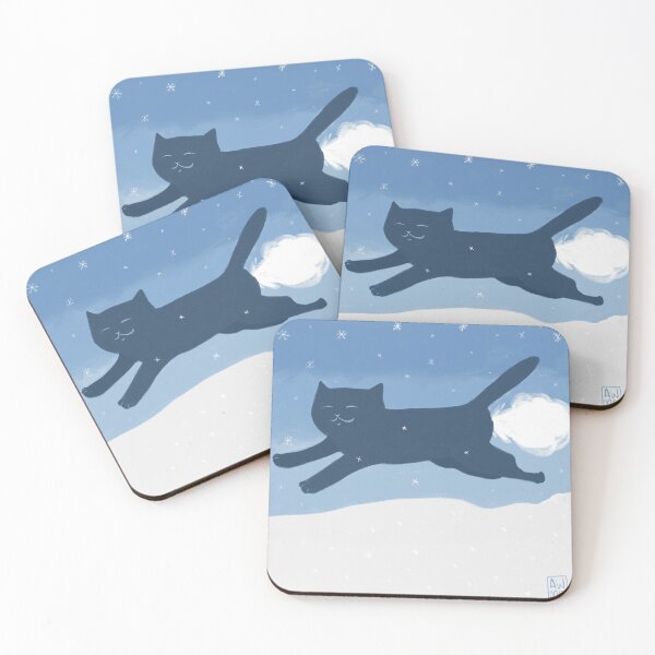 Item preview, Farting Cat, Winter Snow Noping designed and sold by Anne Pennypacker.