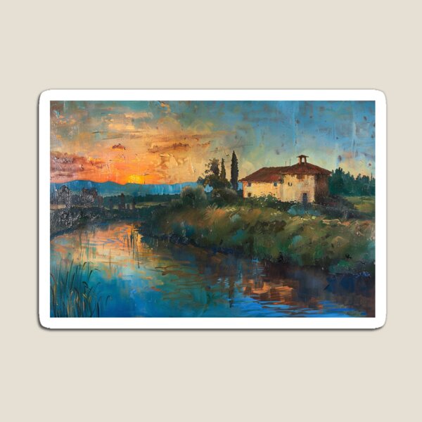 Artikelvorschau, Sonnenuntergangslandschaft entworfen und verkauft von Timothystore-.