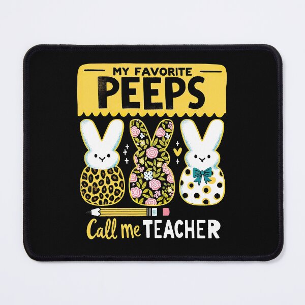 Item preview, Funny Teaching My Favorite Peeps Easter Day Teacher T-Shirt designed and sold by MAPDDesigns.