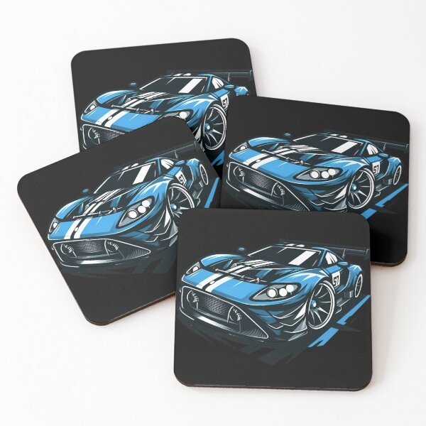 Item preview, Blue Racecar designed and sold by 89Design-.