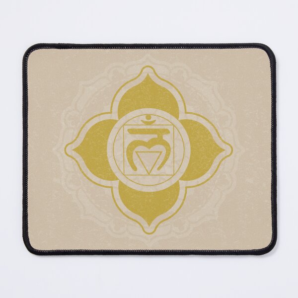 Item preview, Root Chakra Mandala - Dove + Saffron designed and sold by Irene Estelle.