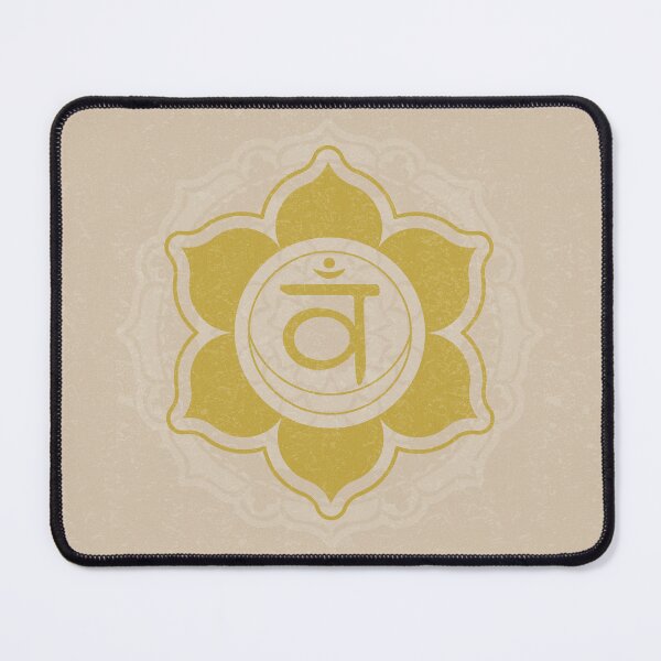 Item preview, Sacral Chakra Mandala - Dove + Saffron designed and sold by Irene Estelle.