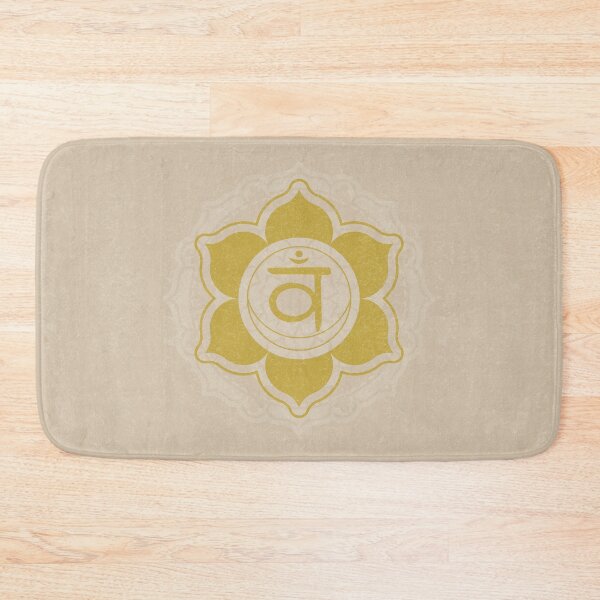 Item preview, Sacral Chakra Mandala - Dove + Saffron designed and sold by Irene Estelle.