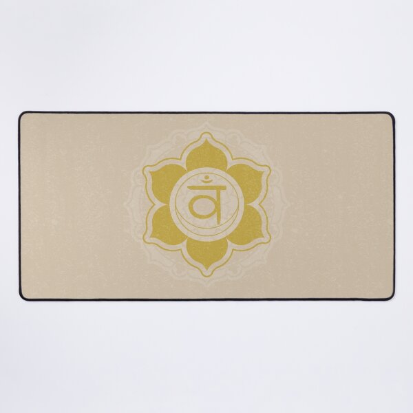 Item preview, Sacral Chakra Mandala - Dove + Saffron designed and sold by Irene Estelle.