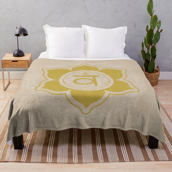 Item preview, Sacral Chakra Mandala - Dove + Saffron designed and sold by Irene Estelle.