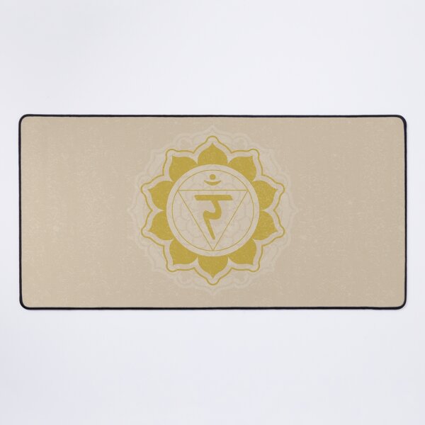 Item preview, Solar Plexus Chakra Mandala - Dove + Saffron designed and sold by Irene Estelle.