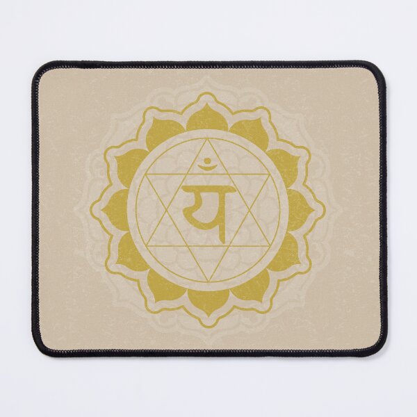 Item preview, Heart Chakra Mandala - Dove + Saffron designed and sold by Irene Estelle.